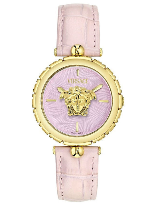 Versace Medusa Women's Watch with Pink Leather ...