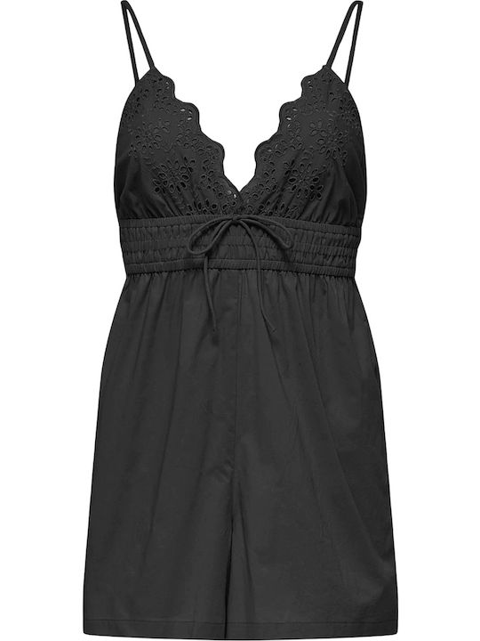 Women's One-piece Shorts Black