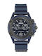 Versace Icon Active Ανδρικό Ρολόι Μπαταρίας με Μπλε Καουτσούκ Λουράκι