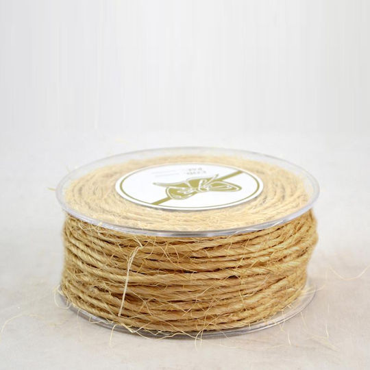 Sfoară bej cu un singur fir 3mm x 30m 229.023.0066.18
