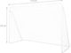 Abisal Soccer Net 215x152x76cm