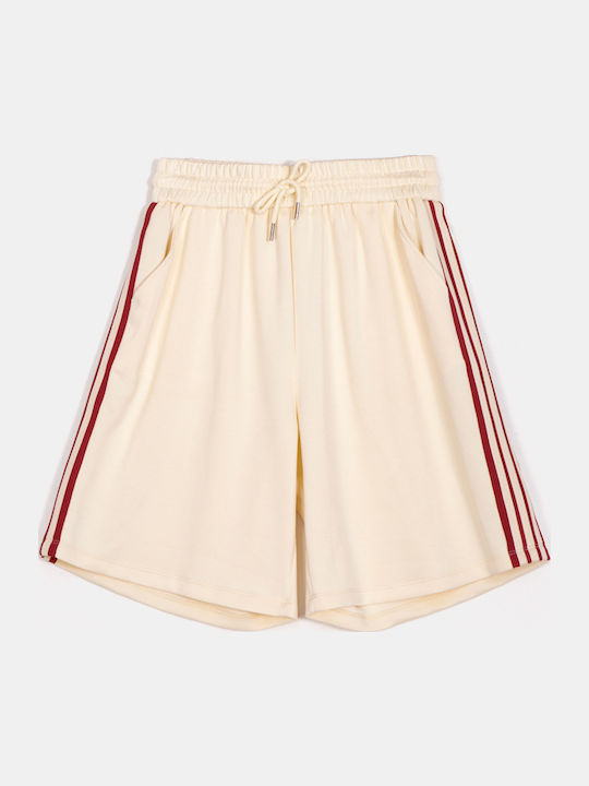 Shorts-βερμούδα Τσέπες Μπεζ Μπεζ