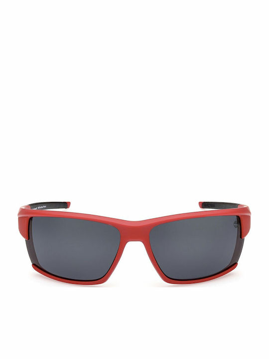 Timberland Men's Sunglasses with Red Frame and ...
