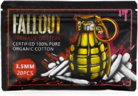 Fallout X Mechlyfe Grenade Organic Cotton 100% Pure 3,5mm 20κορδονια