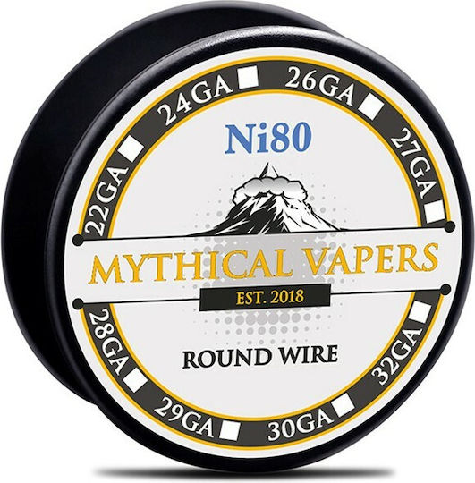 Mythical Vapers Σύρμα Ni80 27ga 0.36mm 10m