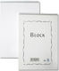 Teloniatis Notepad Spiral with Blank Pages White