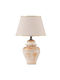 Opviq Table Lamp for Socket E27 with White Shade and Base