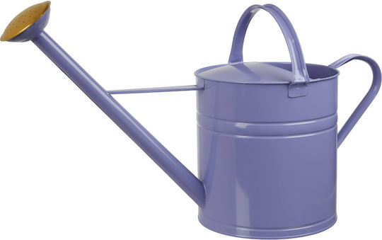 Zink-Gießkanne 8L Lila Tiefe 65cm x Breite 23cm x Höhe 35cm