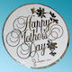 Balloon Foil Happy Mothers Day Embroidery