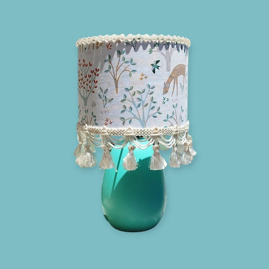 Oxygen Lampă decorativă pentru copii Turcoaz 35x20cm