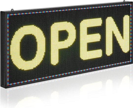 Vevor 40x18 Inch Programmable LED Sign Scrolling Digital Display P6 Full Color