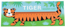 Ξύλινος Παιδικός Χάρακας Tiger 000347