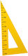 XL Decorative Triangle Ruler Yellow 60x30cm 157.037.0005.34