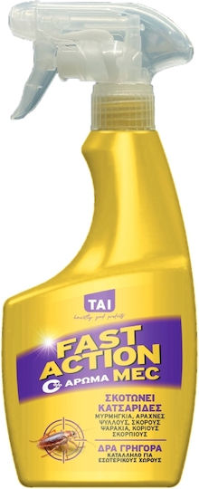 Tai Εντομοκτόνο Spray για Κατσαρίδες / Μυρμήγκια / Κοριούς / Αράχνες 350ml Χωρίς Άρωμα