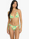 Trippin Bikini Slip Talie Înaltă Multicolor