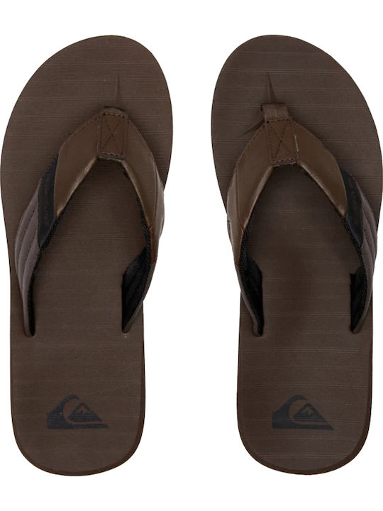 Carver Men's Flip Flops Brown AQYL101101 XCCK