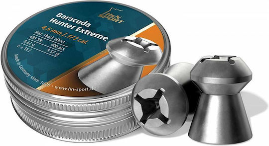 H&N Baracuda Hunter Extreme 4,5mm Diabolos 400 Stück
