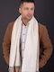 Men's Silky Scarf Beige