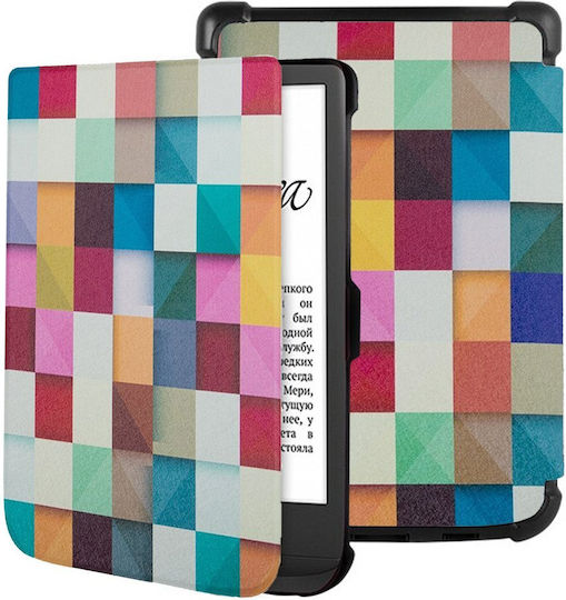Strado Flip Cover Πολύχρωμη (Pocketbook Touch Lux 4/5, 627, 616, 628)