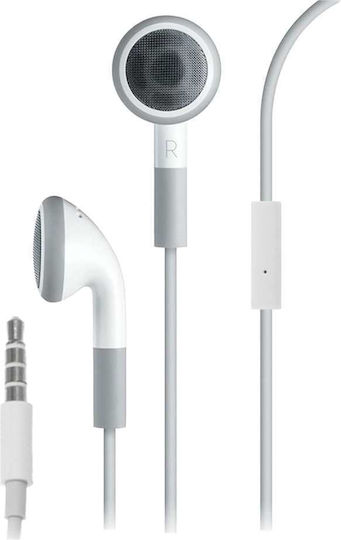 Forever 29467495 In-ear Handsfree Ακουστικά με Βύσμα 3.5mm Λευκό