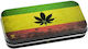 Metal Cigarette Case V-syndicase Tin Box Rasta Leaf