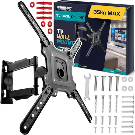 Humberg Wall TV Mount with Arm up to 56" and 35kg