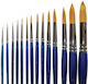 Synthetic Round Brush Short Handle No 000 Art-hobby 2700