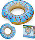 Inflatable Beach Swimming Ring Blue Donut 107cm Bestway