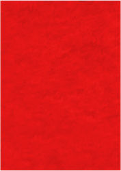 Werola Τσόχα Κόκκινη 10 Φύλλων 77 Red 30x20εκ.
