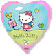 18" Heart Balloon Hello Kitty Garden