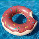 Inflatable Sunshade for the Sea Donut Brown