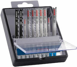 Set de lame pentru fierăstrău Bosch cu prindere tip T Pro Wood Metal 100mm 10 bucăți
