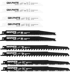 Reciprocating Saw Blades Hcs Bim Set 10 Pieces