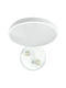 Eco Light Deckenleuchte montieren 31cm Weiße mit Lampenbirnensockel E27