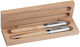 Luxury Two-Pen Set with Wooden Case