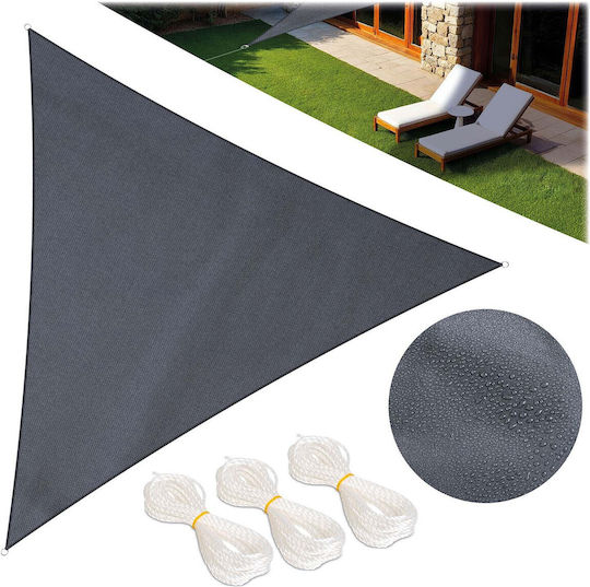 Plonos Dreieck Sonnensegel Gray 4m 180gr/m²