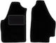 Front Black Mats Fiat Idea Minivan 2003-2010