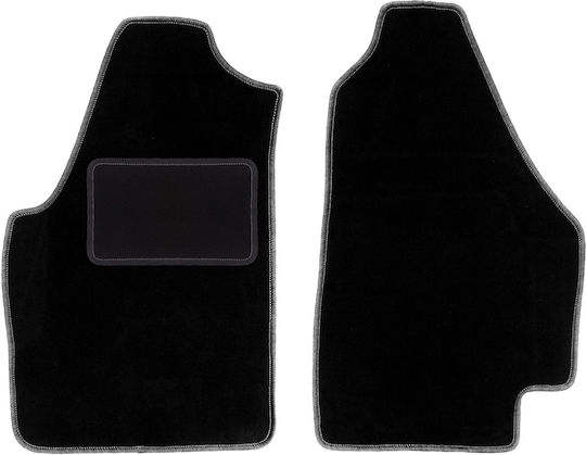 Front Black Mats Fiat Idea Minivan 2003-2010