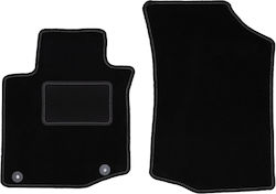 Front Black Mats Toyota Aygo I Hatchback 2005-2014 Front Black Mats Toyota Aygo I Hatchback 2005-2014
