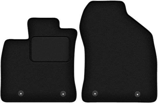 Front Black Mats Lexus Ct 200h Hatchback 2010-2020