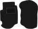 Black Front Mats Ford Escort Mk7 Hatchback Estate 1995-2002