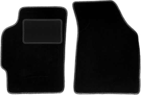Black Front Mats Kia Shuma Sedan 1997-2004