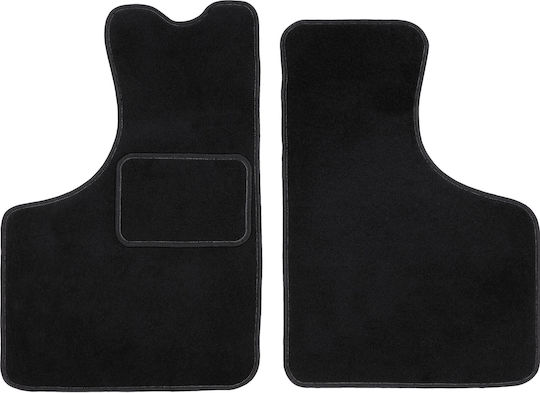 Black Front Mats Skoda 105 120 130 Sedan 1976-1990