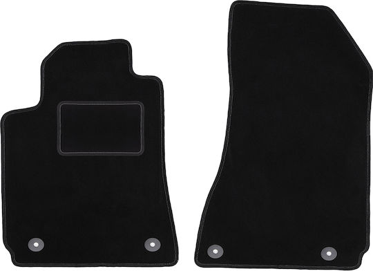Black Front Mats Alfa Romeo Brera Coupe 2005-2010