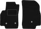 Black Front Mats Opel Karl Hatchback 2015