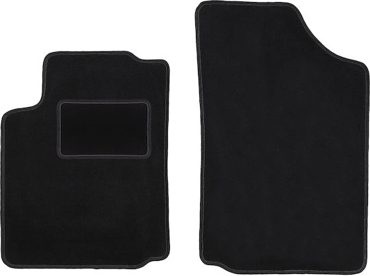 Black Front Car Mats Citroen C3 Pluriel Cabrio 2003-2010