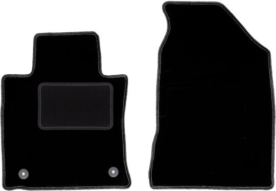 Black Front Mats Ssangyong Tivoli Suv 2015