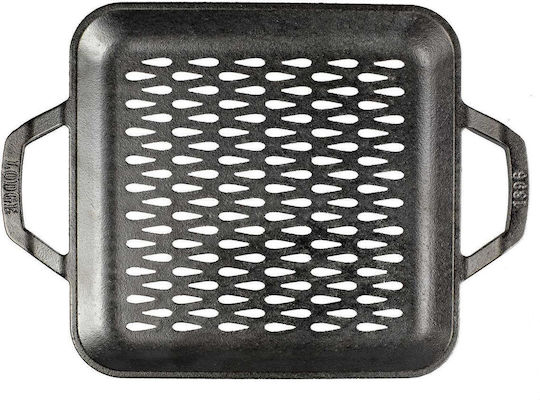 Lodge Placă de copt cu Suprafață din Fontă Cositorit 37x28x3.5cm