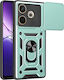 Techsuit Shield Back Cover Silicone Green (Oppo...