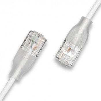 Wantec S/FTP Cat.6a (Gigabit) Мрежов Кабел Ethernet 10м Бял